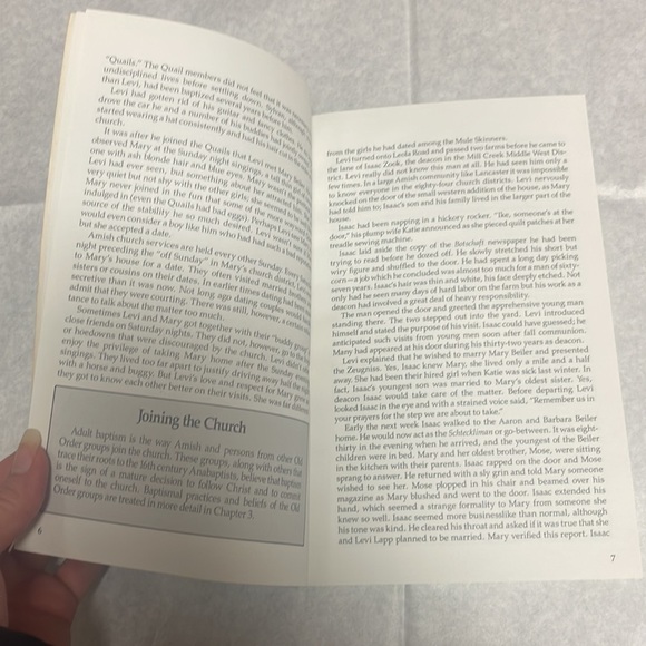 1988 The Amish Wedding vintage paperback book - Picture 6 of 8